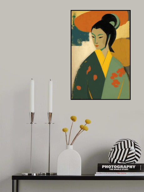 Geisha Poster och Canvastavla