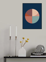 3x4 Aspectratiobluerust45 Poster och Canvastavla