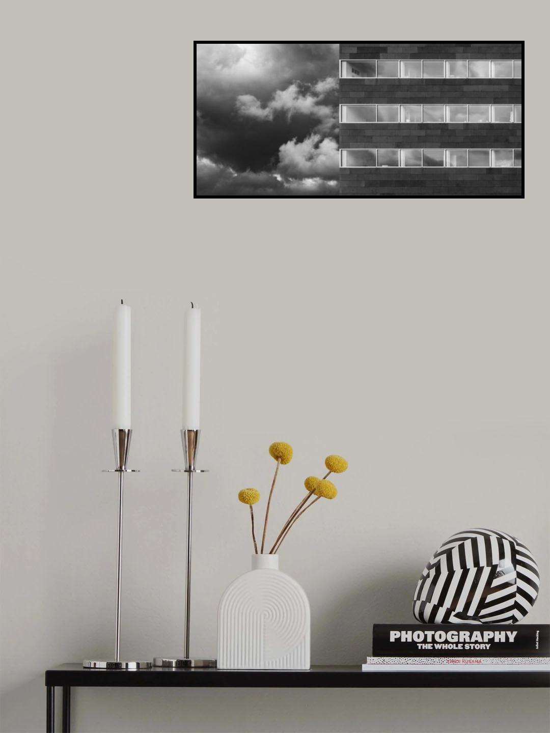 Stormy office Poster och Canvastavla