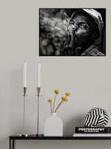In a break of a voodoo session - Benin Poster och Canvastavla