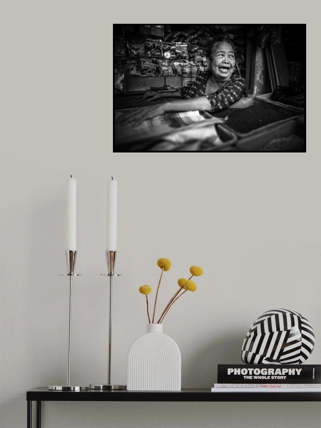 Smiles' shop Poster och Canvastavla