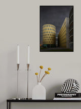 Dark Gold Poster och Canvastavla