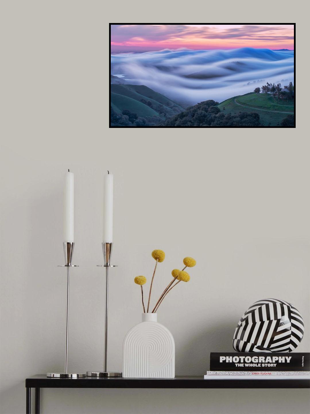 Fog Wave Poster och Canvastavla