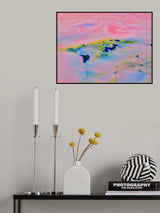 abstract acrylic colors Poster och Canvastavla