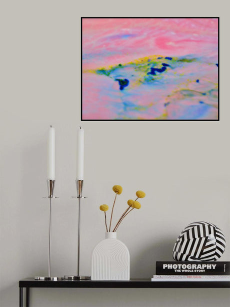 abstract acrylic colors Poster och Canvastavla