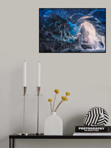 Inside the Blue cave Poster och Canvastavla