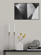 Lotus temple   .. different strokes Poster och Canvastavla