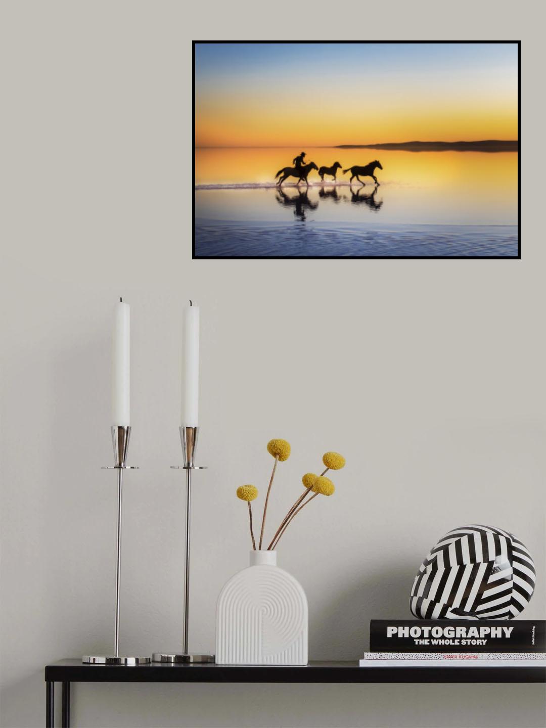 gallop Poster och Canvastavla