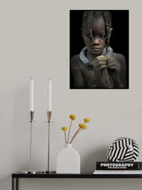 Himba little girl Poster och Canvastavla