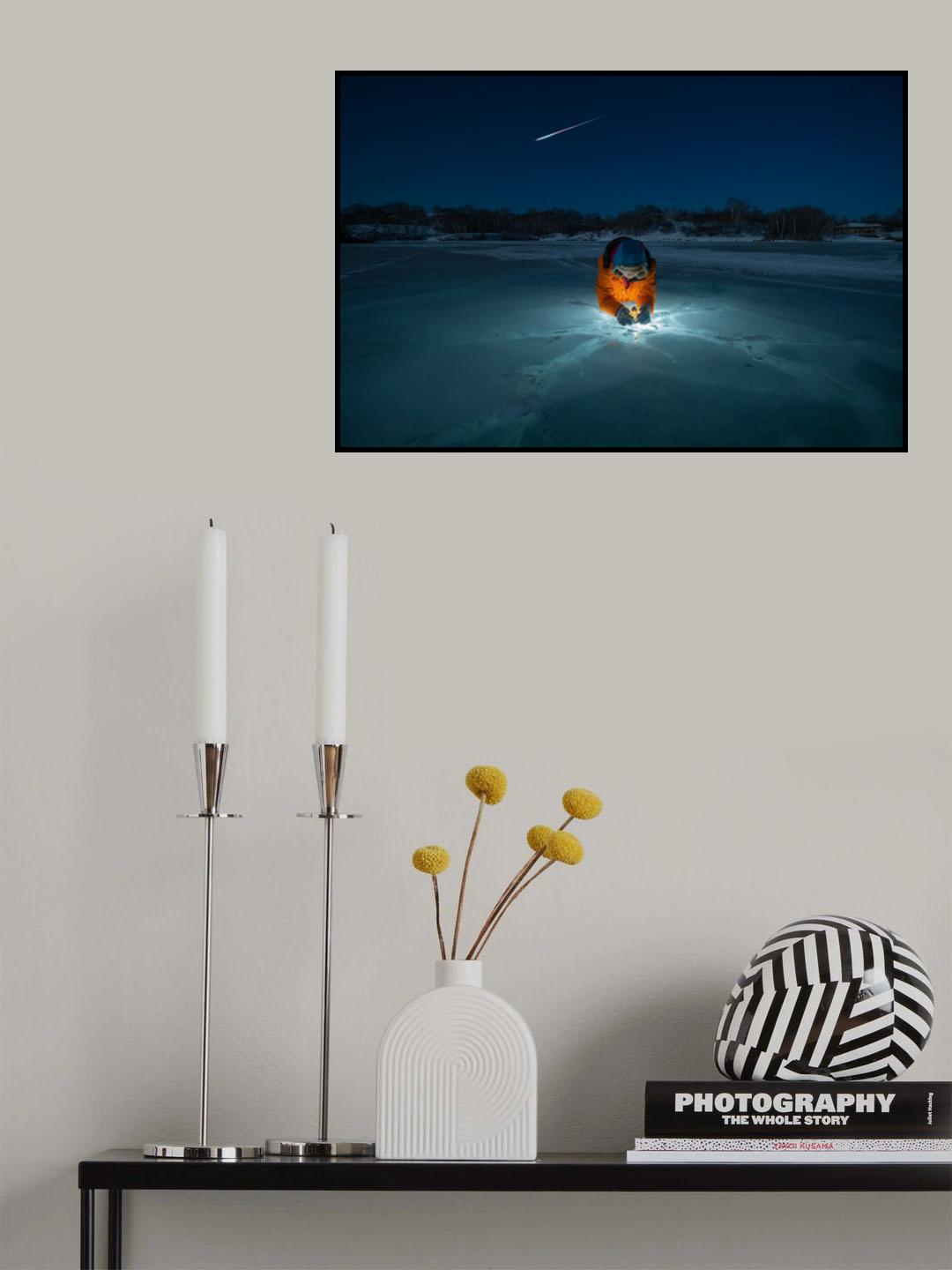 ice lake Poster och Canvastavla