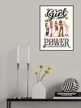 Girl Power Poster och Canvastavla