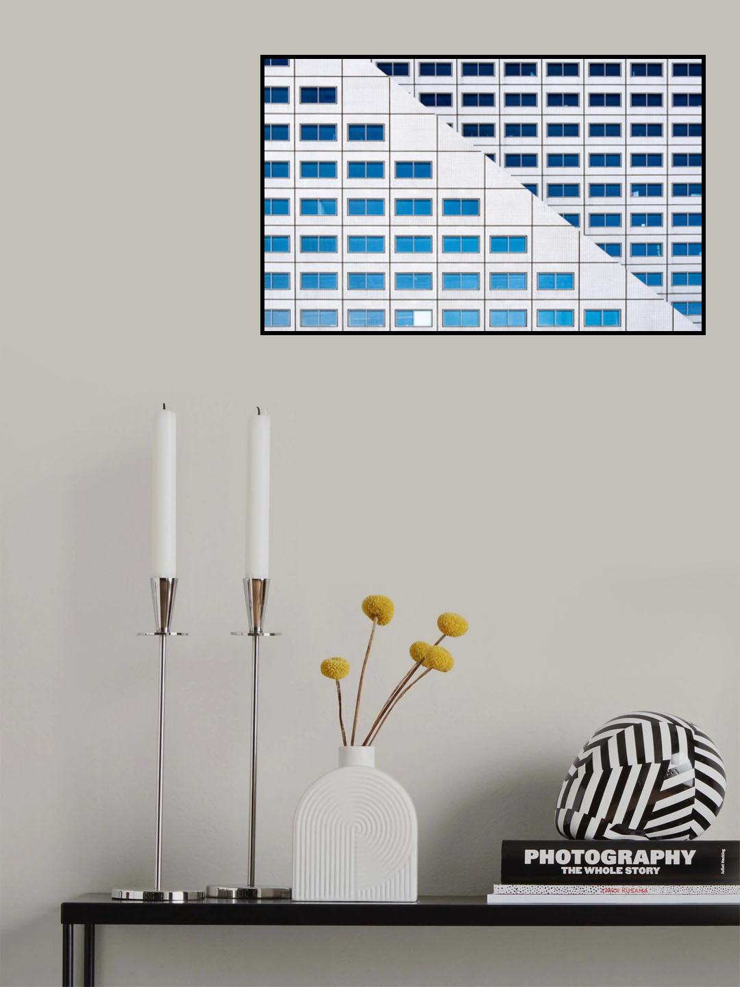 Diagonal facade Poster och Canvastavla