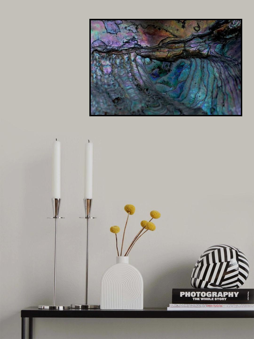 The alligator catches the eel Poster och Canvastavla
