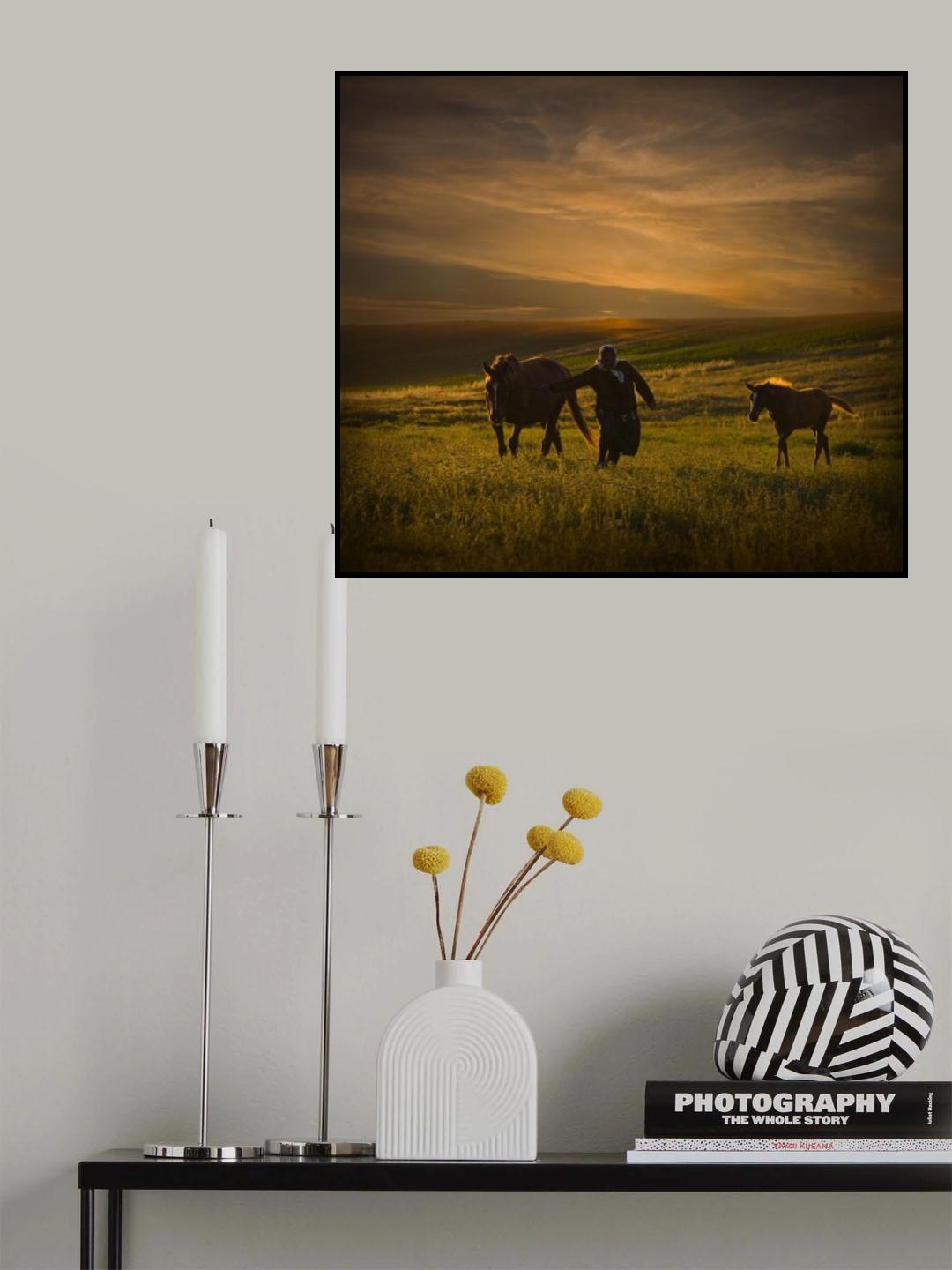 Light is their guide Poster och Canvastavla