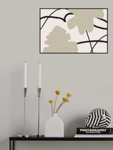 Flower wall 02 Poster och Canvastavla