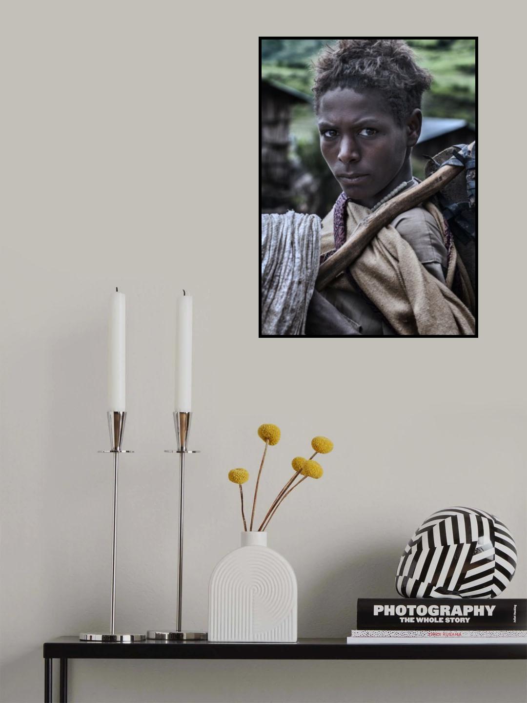 Back home (Ethiopia) Poster och Canvastavla