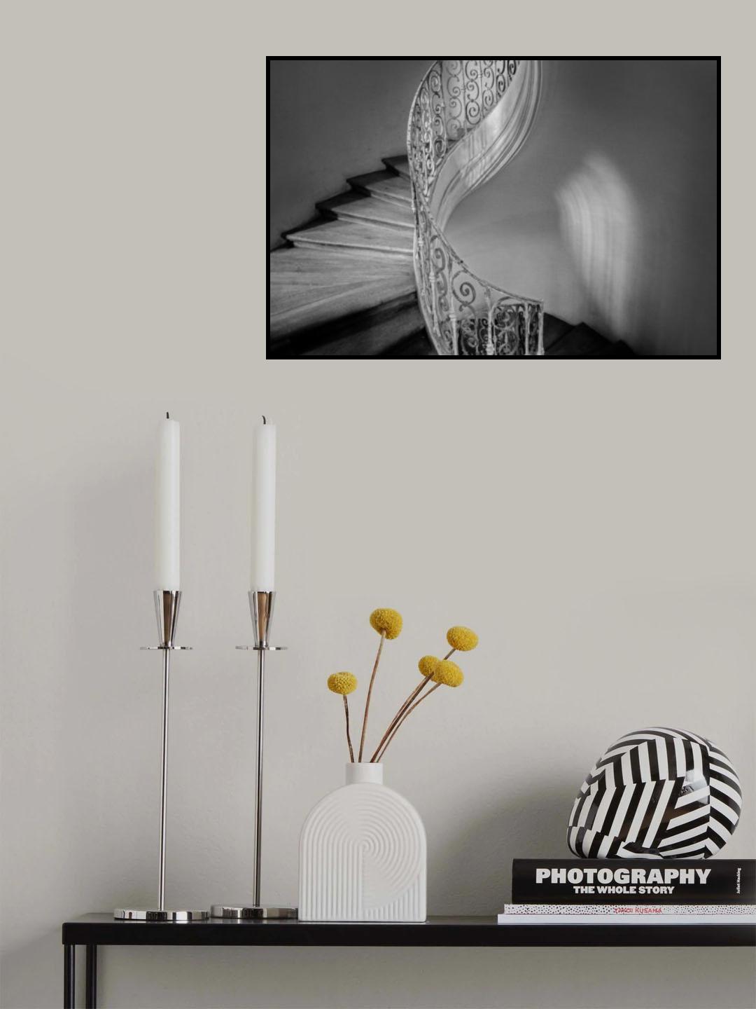 santinis staircase Poster och Canvastavla
