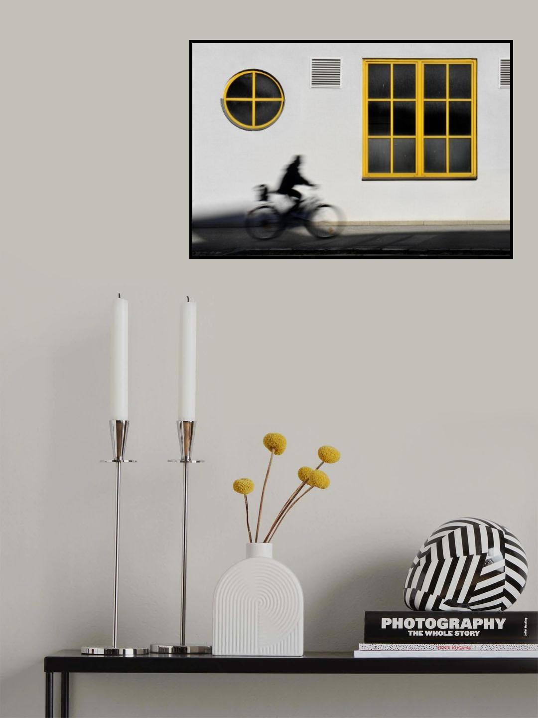 Yellow Poster och Canvastavla
