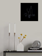 Black on Black Poster och Canvastavla