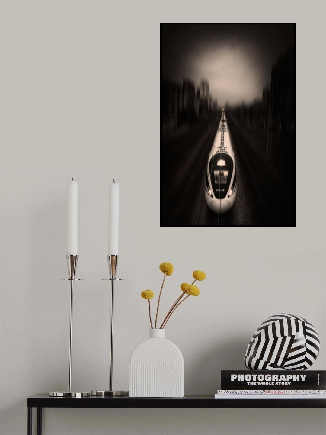 Express train Poster och Canvastavla