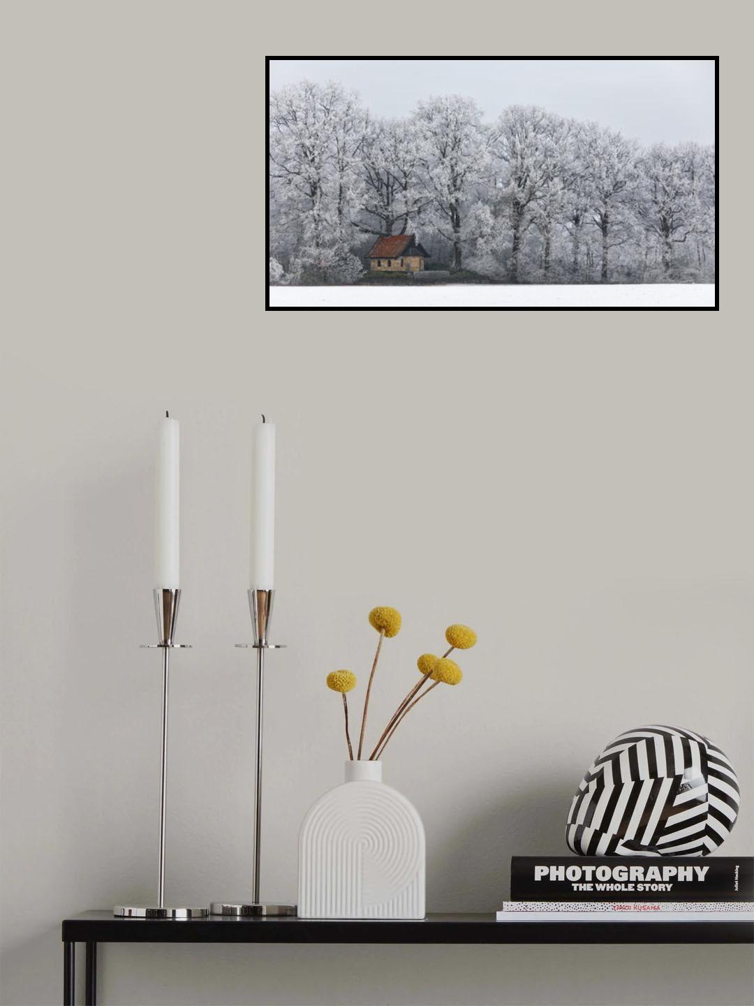 Chapel and Rime Poster och Canvastavla