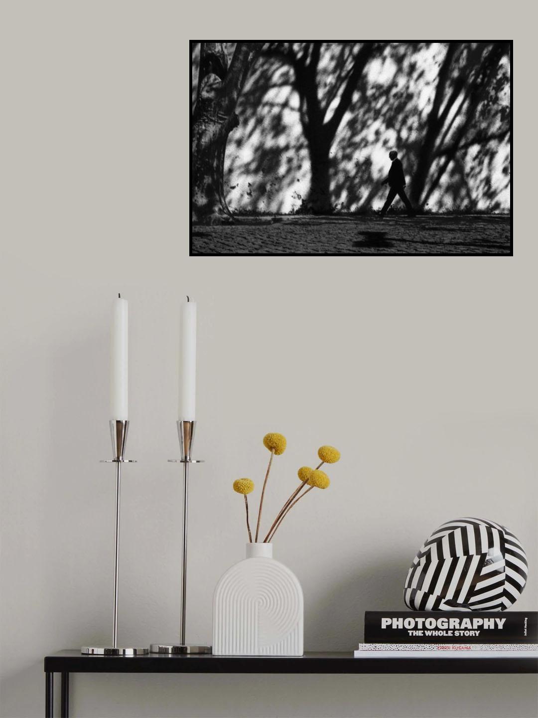 Sidewalking Poster och Canvastavla