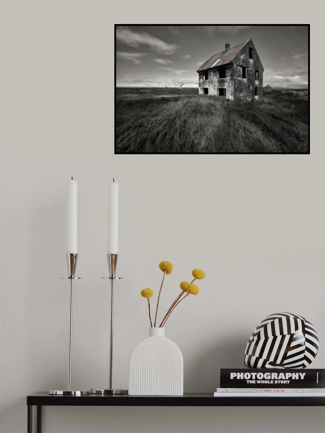 On top of Hill (soft) Poster och Canvastavla