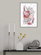 Peony Heels Poster och Canvastavla