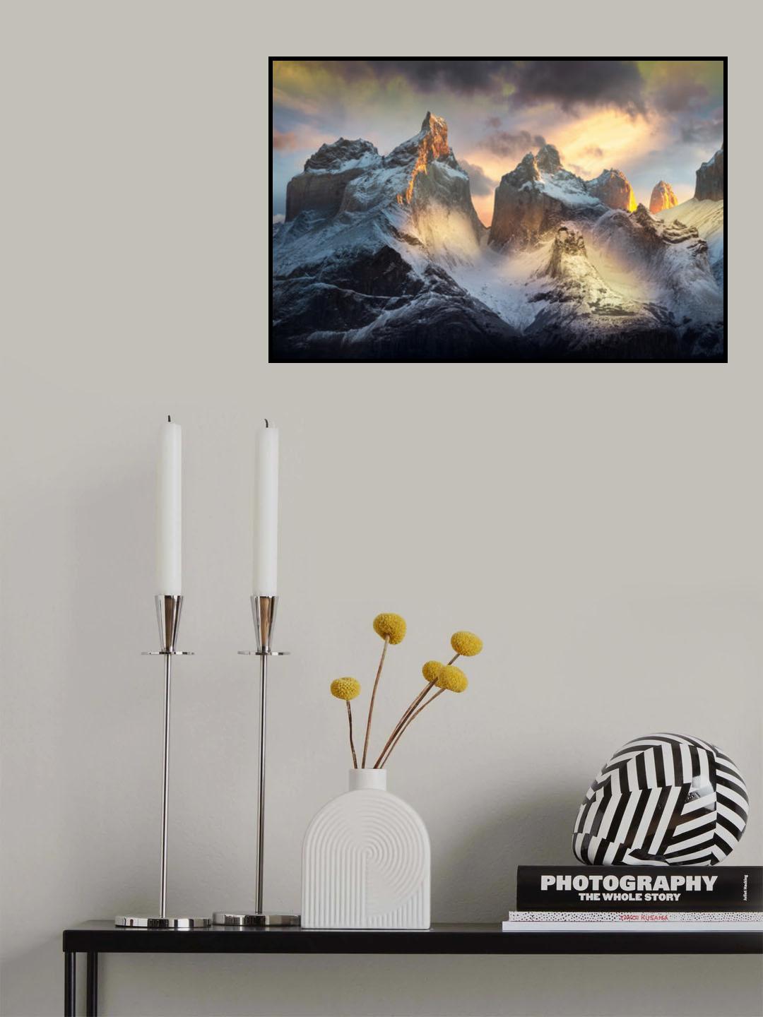 Heart Patagonia Poster och Canvastavla