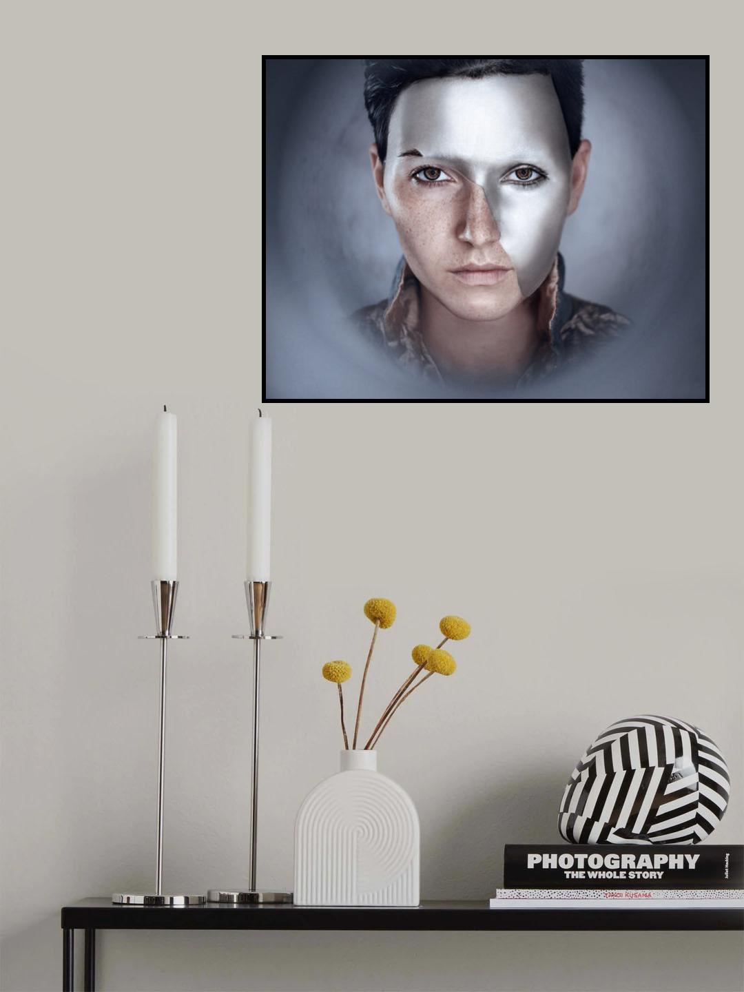 tunnel in the future Poster och Canvastavla