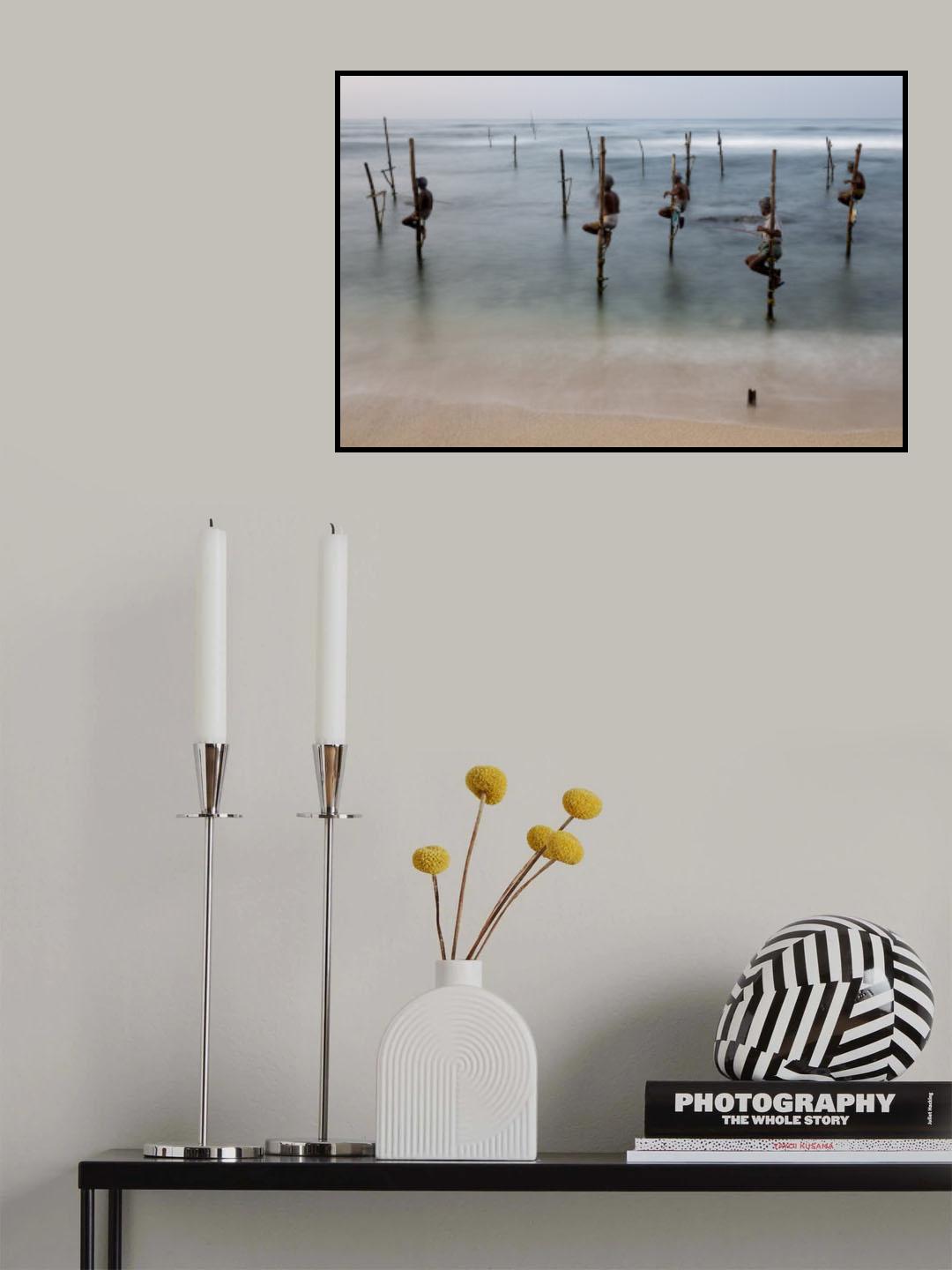 stilt fishermen Poster och Canvastavla