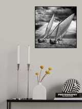 Sailboats and Light Poster och Canvastavla