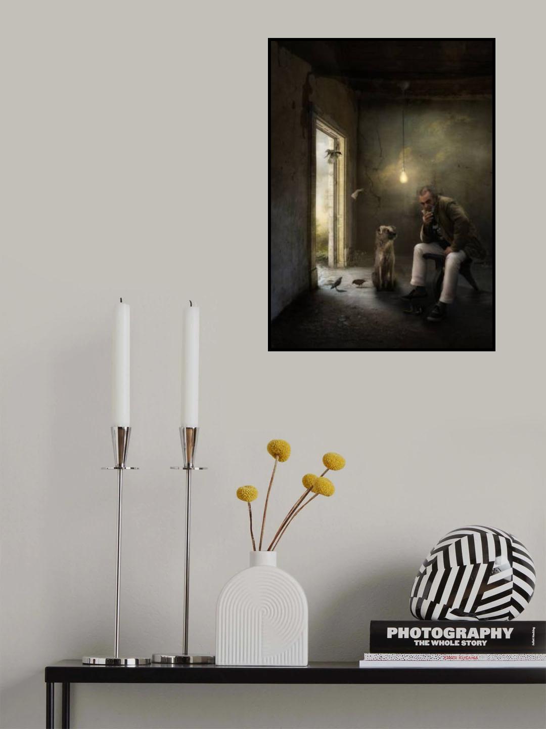 ‘...hard to see inside yourself, when you can’t see a way out...’ Poster och Canvastavla