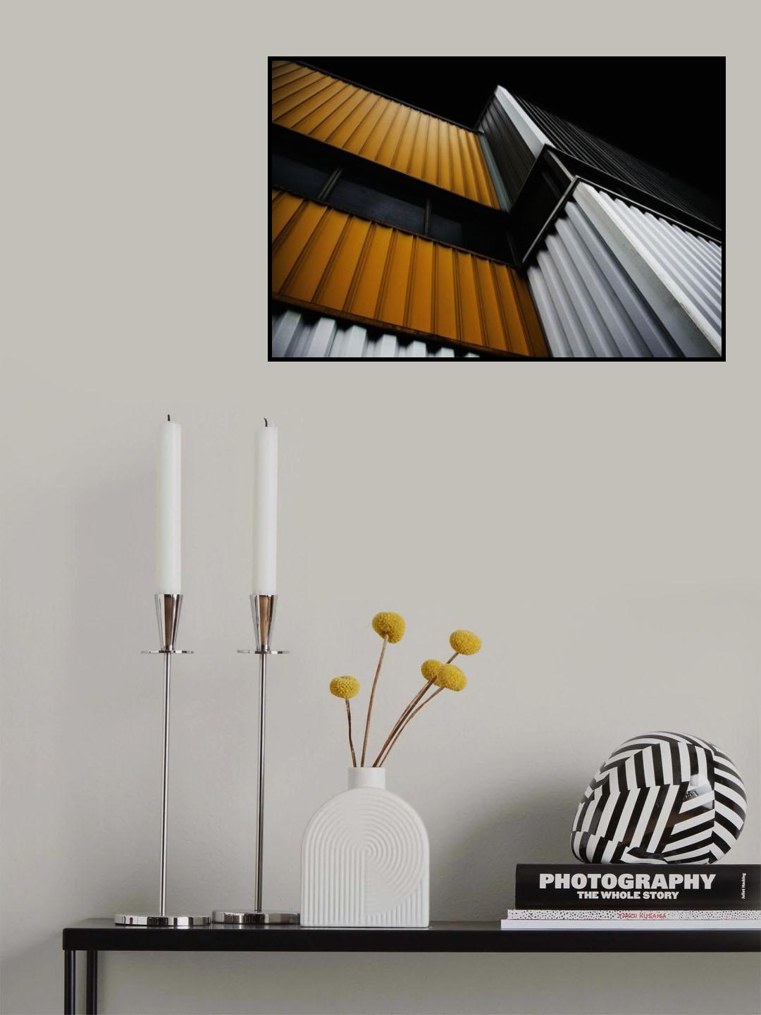 Skyline Poster och Canvastavla