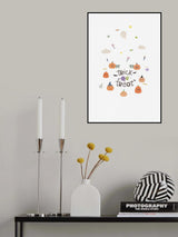 Little Pumpkin In the Halloween Poster och Canvastavla
