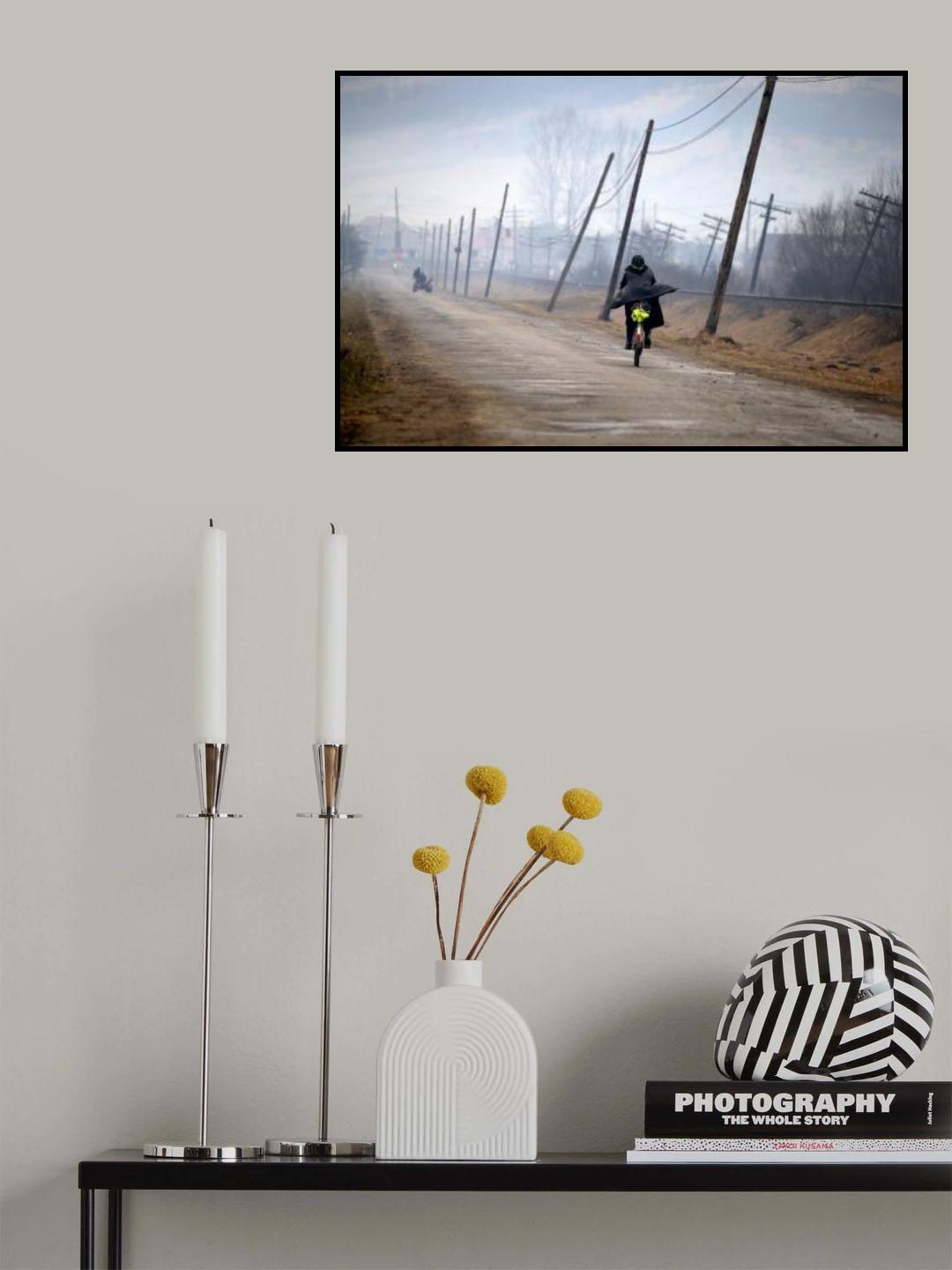 Strong wind Poster och Canvastavla