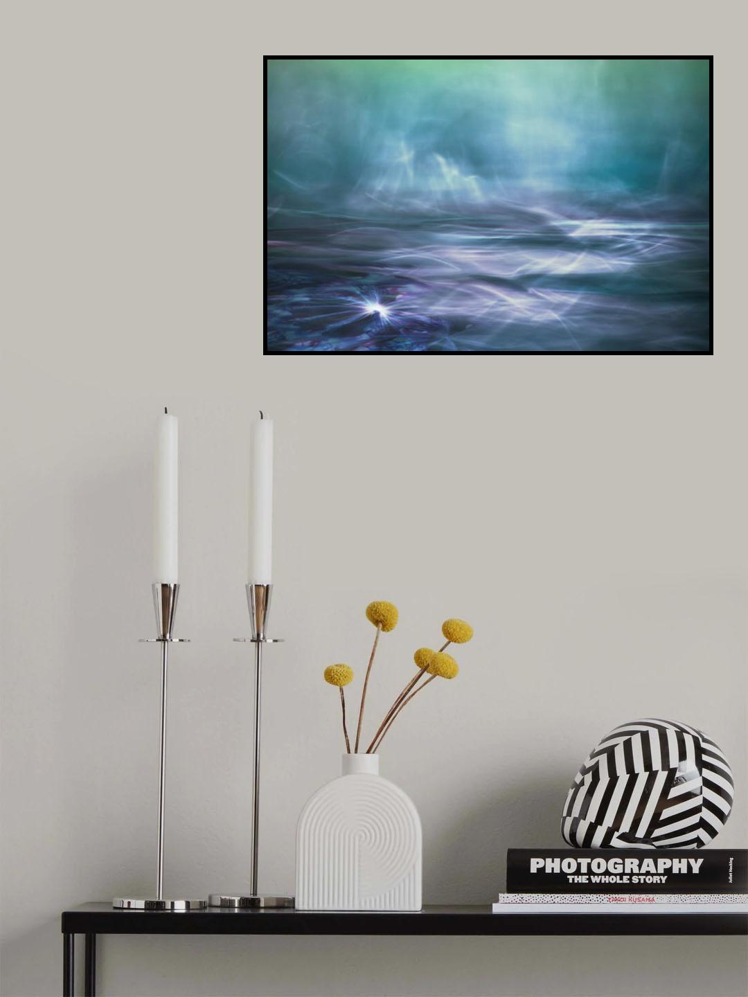 Alien arctic waters Poster och Canvastavla