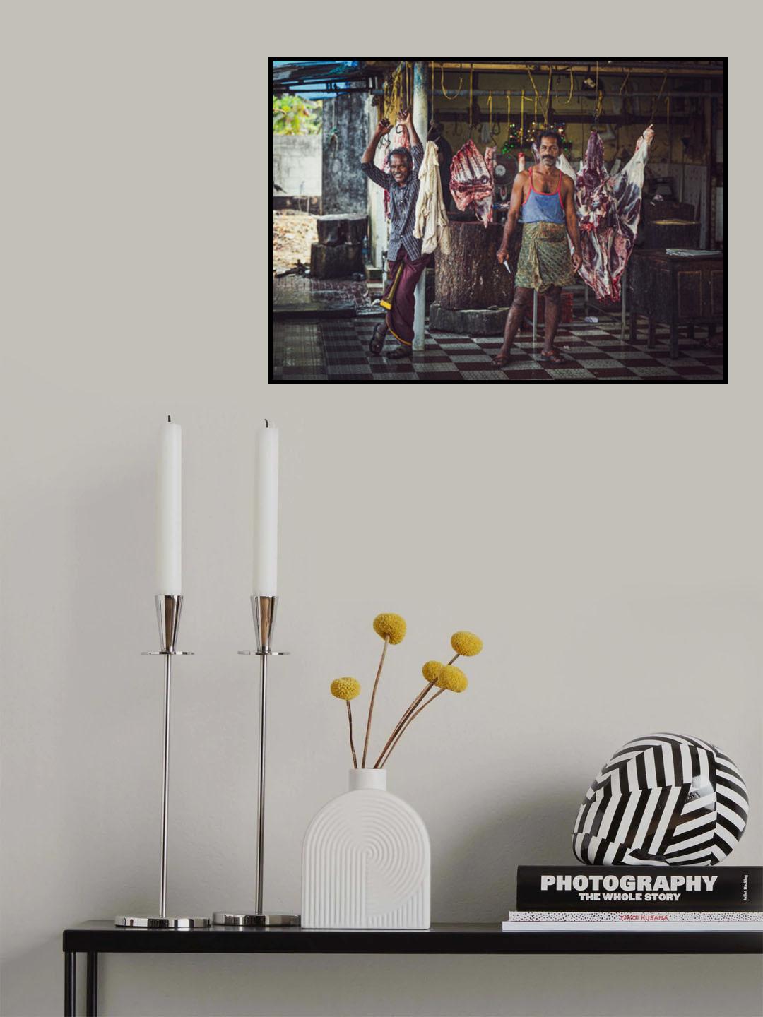 The butchers of Chocin Poster och Canvastavla