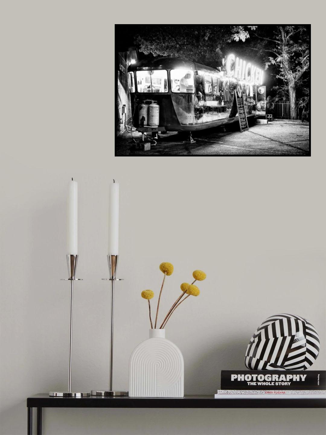 Electric Chicken Poster och Canvastavla