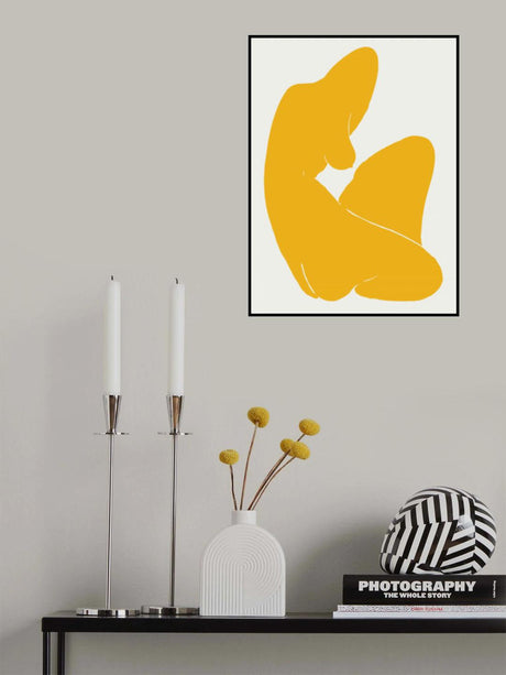 Warped Nude Poster och Canvastavla