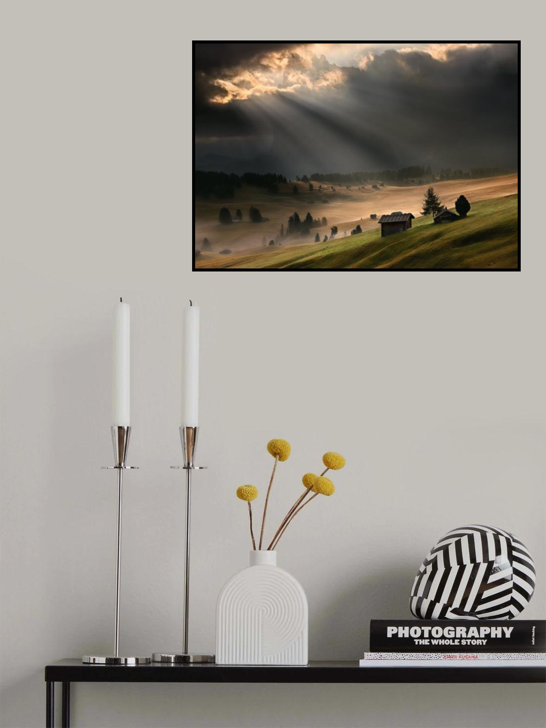 When the heaven was opened Poster och Canvastavla