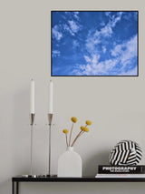 cloudy weather and sky background Poster och Canvastavla