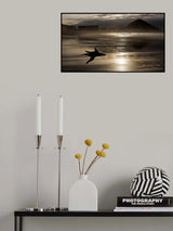 The canoeist Poster och Canvastavla
