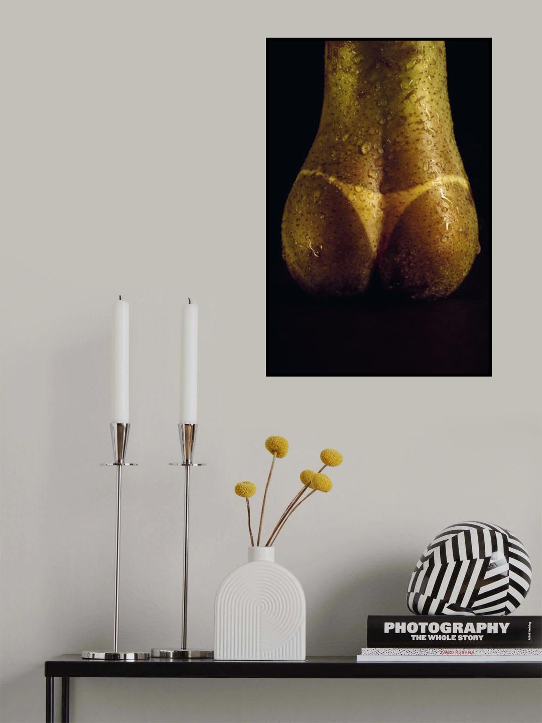 Erotic Nature #2 - Sexy Pear Poster och Canvastavla