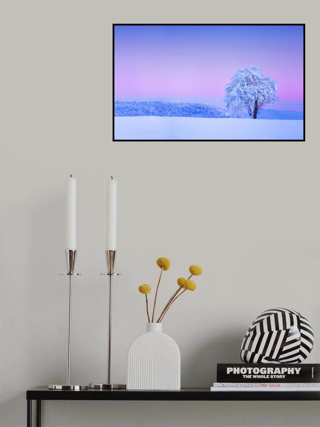 Winter tree Poster och Canvastavla
