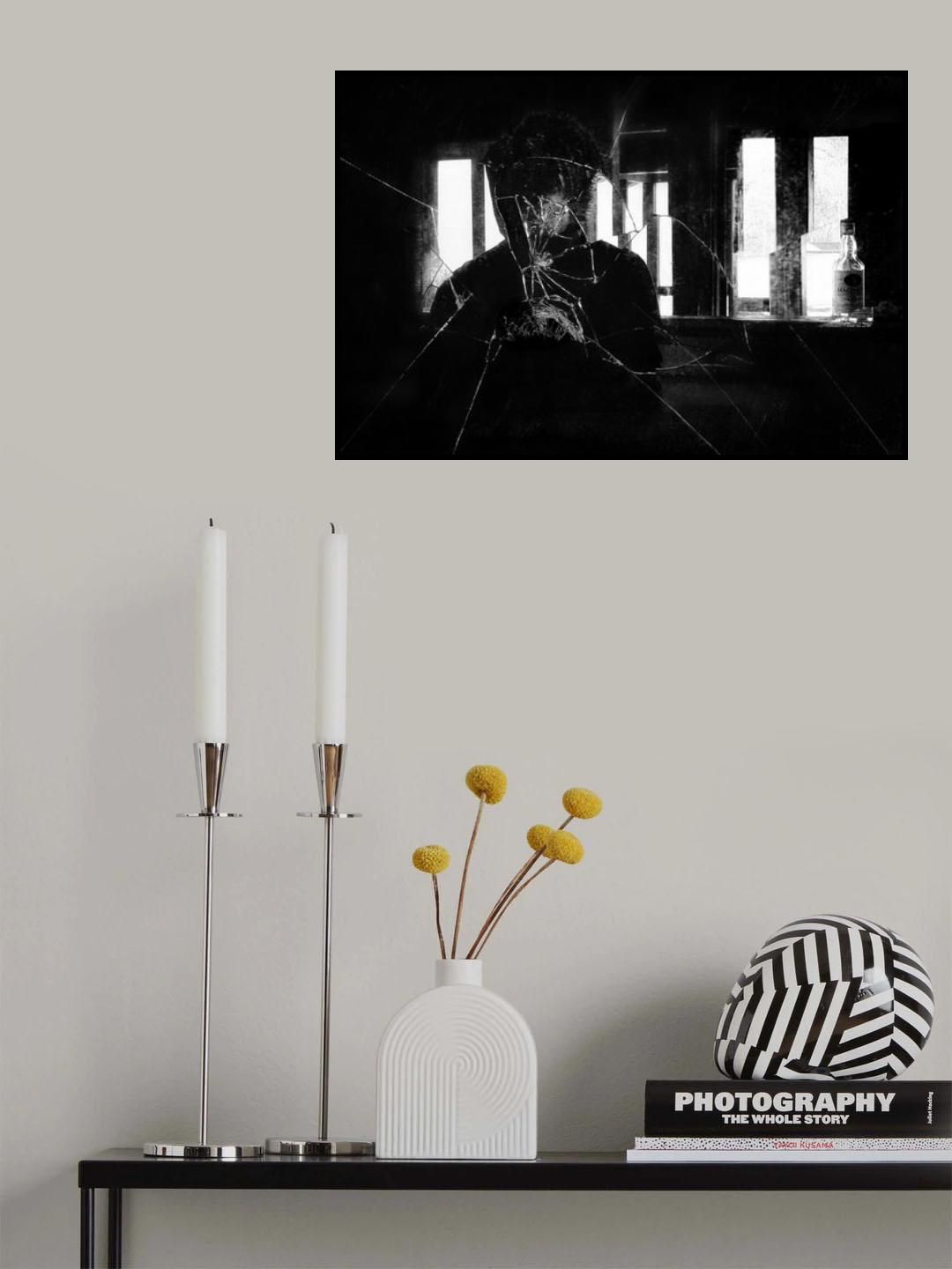The man without a face Poster och Canvastavla