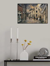 In the streets of Zutphen, a hanseatic city Poster och Canvastavla