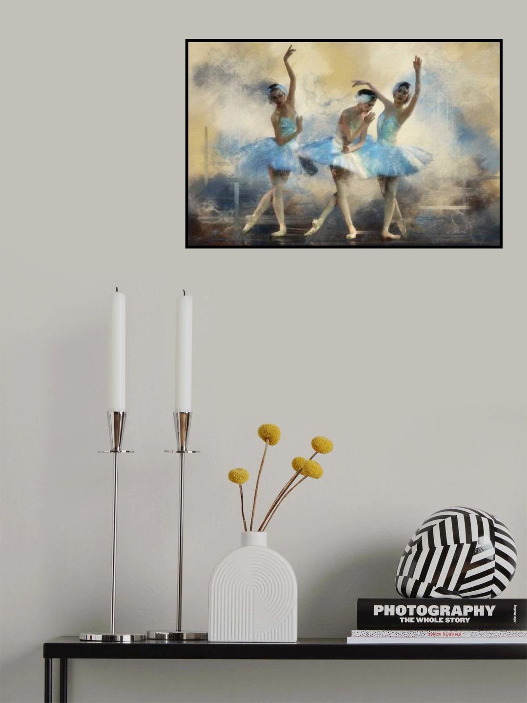 '...And then she dances so gracefully....' Poster och Canvastavla