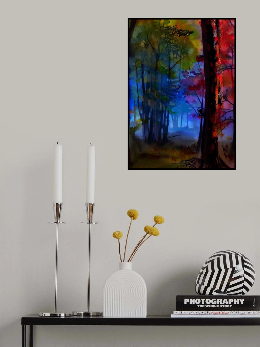 The Path Less Traveled Poster och Canvastavla