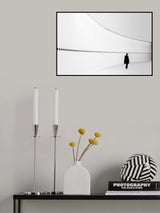 Wide white Poster och Canvastavla